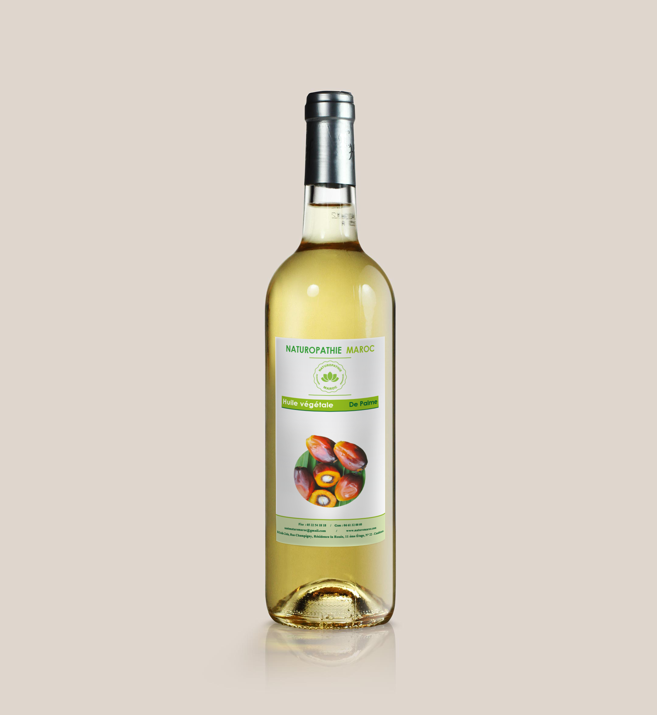 HUILE VEGETALE DE PALME NaturoMaroc